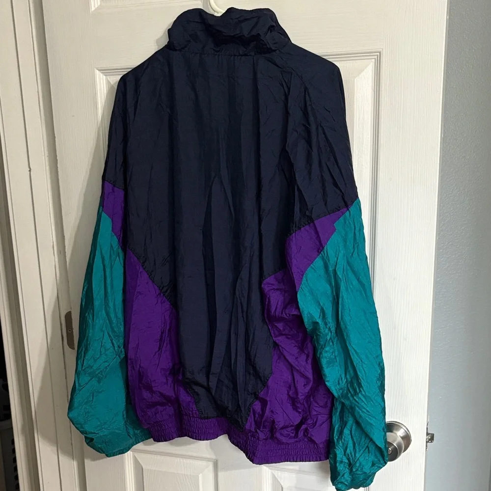 Vintage Pierre Cardin Multicolor Windbreaker Jacket - Picture 6 of 6